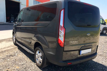 Ford Custom 2013–2022 Sānu sliekšņi Bosphorus Grey (2 gab., alumīnijs) foto 3