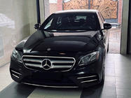 Mercedes E-klase W213 2016–2023 Sānu uzlikas priekšējam buferim 2016-2019 (nerūsējošais tērauds) foto 1
