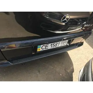 Aizmugurējā bufera uzlika DDU-mat (ABS) Mercedes Vito W638 1996–2003 foto 4