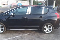Peugeot 3008 2008–2016 Statņu uzlikas (nerūsējošais tērauds) foto 2