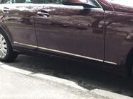Mercedes C klase W204 2007–2015 Durvju moldingu uzlikas (6 gab., nerūsējošais tērauds) foto 6