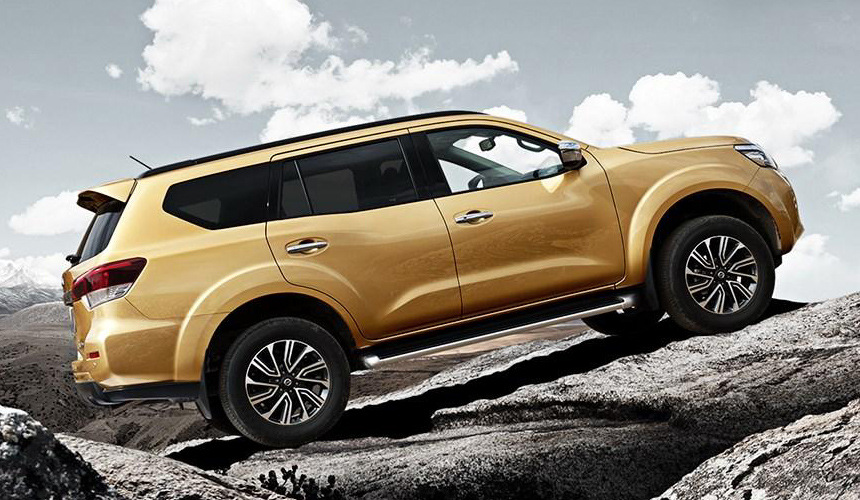 Jaunā Nissan Terra apvidus auto apskats