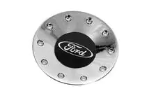 Ford Riteņa diska centrālais vāciņš oriģinālajam diskam 4M511A065 (1 gab., 155 mm) foto 2