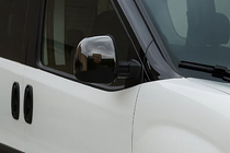 Opel Combo 2012–2018 Spoguļu uzlikas melns hroms (2 gab., plastmasa) foto 1