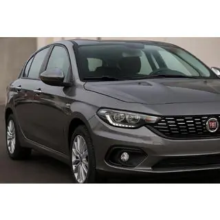 Spoguļu uzlikas, melns hroms (2 gab., plastmasa) Fiat Tipo 2016– foto 1