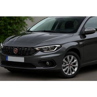 Spoguļu uzlikas, melns hroms (2 gab., plastmasa) Fiat Tipo 2016– foto 2