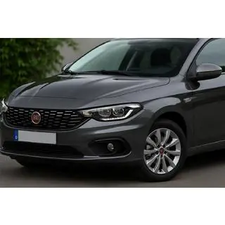 Spoguļu uzlikas, melns hroms (2 gab., plastmasa) Fiat Tipo 2016– foto 2