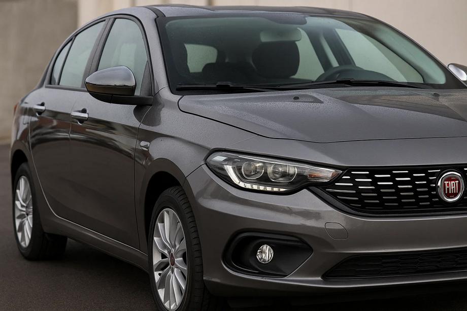 Fiat Tipo 2016– Spoguļu uzlikas, melns hroms (2 gab., plastmasa) Image