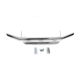 Priekšējais aizsargstienis ST014 (2007-2015 nerūsējošais tērauds) Toyota Land Cruiser 200 2007–2021 foto 2