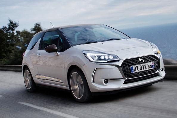 Citroen DS 3 trīsdurvju hečbeka apskats