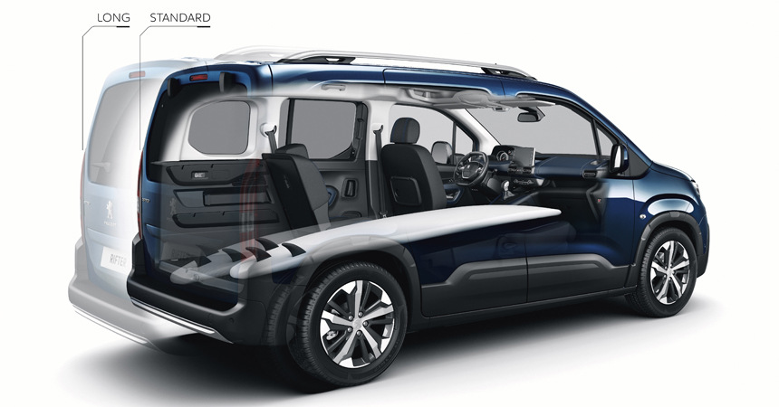 Kompaktvens Peugeot Rifter: jauns auto franču zīmola klāstā