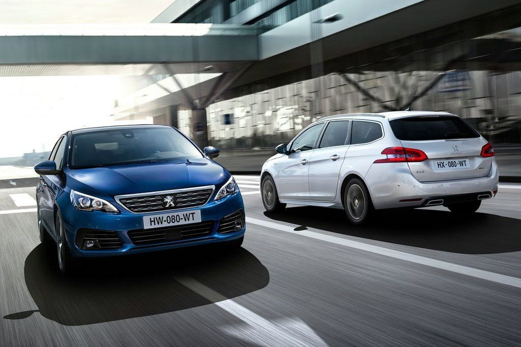 Atjaunināts universālis Peugeot 308 SW