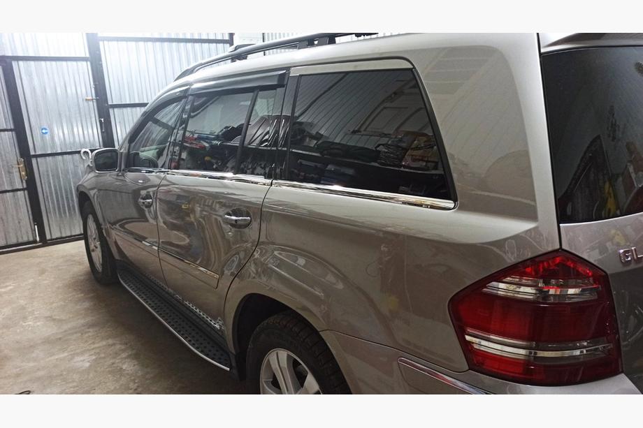 Mercedes GL class X164 2006–2012 Apakšējā logu apmale (6 gab., nerūsējošais tērauds) Foto 4