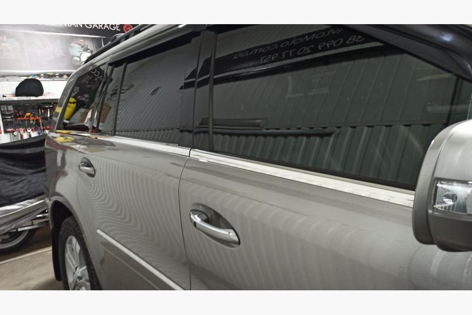 Mercedes GL class X164 2006–2012 Apakšējā logu apmale (6 gab., nerūsējošais tērauds) Foto 6