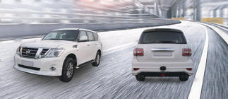 Nissan Patrol Y62 2010–2024 Virsbūves bodykit komplekts V1 (2016↗) foto 2