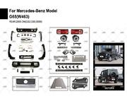 Mercedes G сlass W463 1990–2018 Virsbūves bodykit komplekts (pēc pasūtījuma no kataloga) foto 2