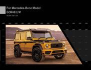 Mercedes G сlass W463 1990–2018 Virsbūves bodykit komplekts (pēc pasūtījuma no kataloga) foto 8