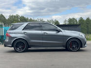 Mercedes GLE/ML class W166 2011–2018 GLE63 AMG virsbūves bodykit komplekts (ar aizmugures difuzoru) foto 9