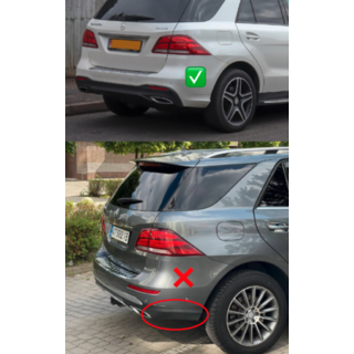 GLE63 AMG virsbūves bodykit komplekts (ar aizmugures difuzoru) foto 4