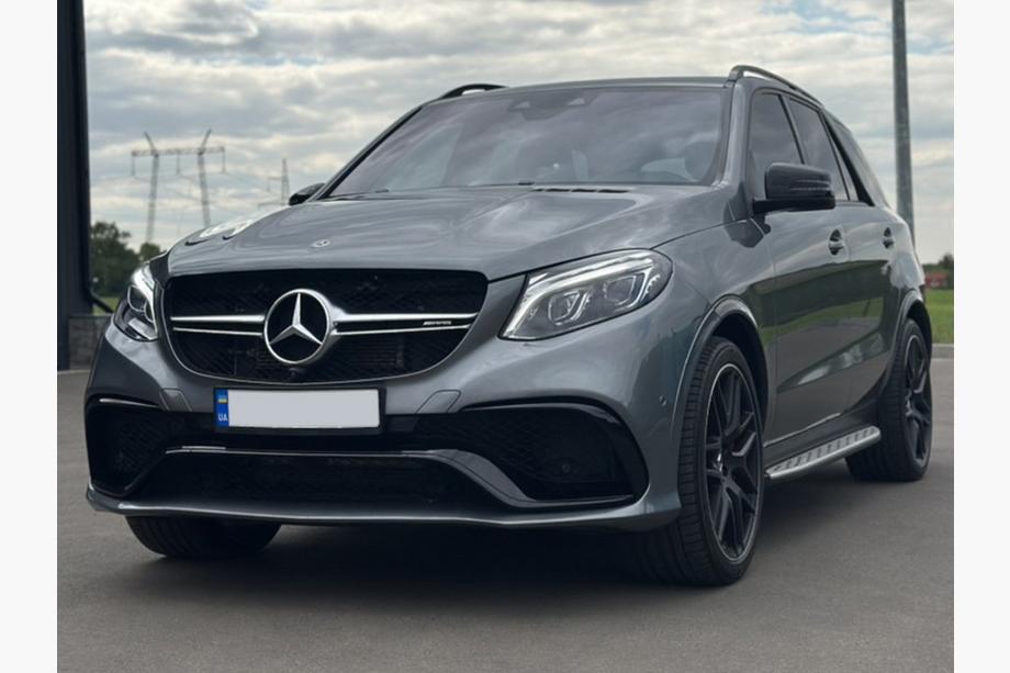 Mercedes GLE/ML class W166 2011–2018 GLE63 AMG virsbūves bodykit komplekts (ar aizmugures difuzoru) Image