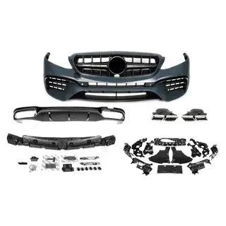 AMG E63 virsbūves body kit komplekts (2016-2020) foto 2
