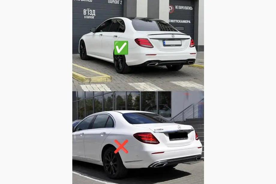 Mercedes E-klase W213 2016–2023 AMG E63 virsbūves body kit komplekts (2016-2020) Foto 9