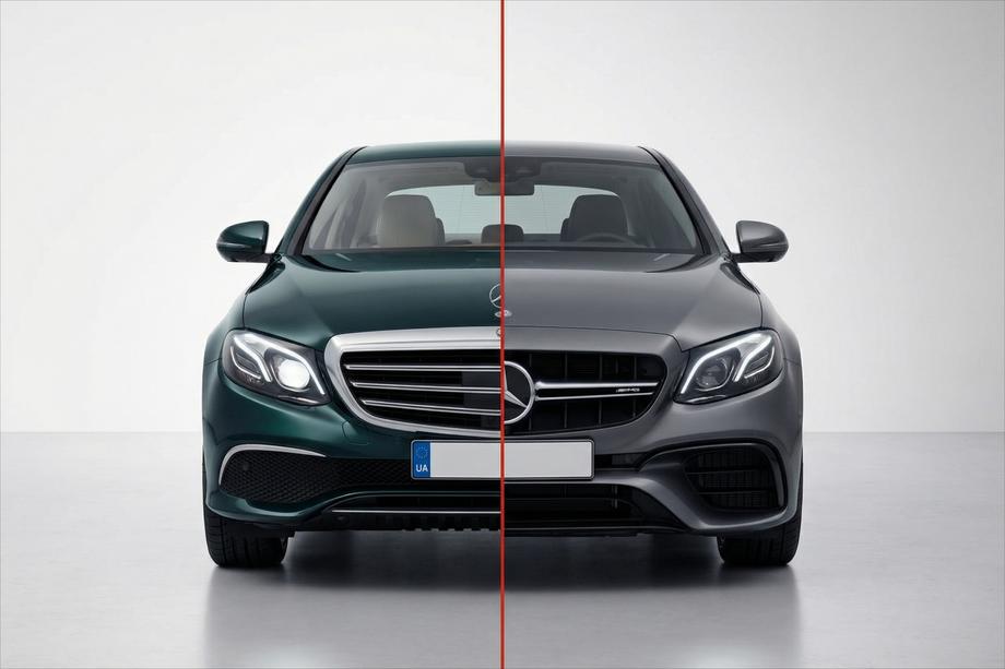 Mercedes E-klase W213 2016–2023 AMG E63 virsbūves body kit komplekts (2016-2020) Foto 1