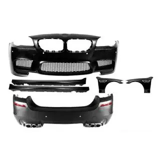 Virsbūves body kit komplekts ar spārniem V1 (M5 Power) BMW 5. sērija F10/F11 2010–2016 foto 1