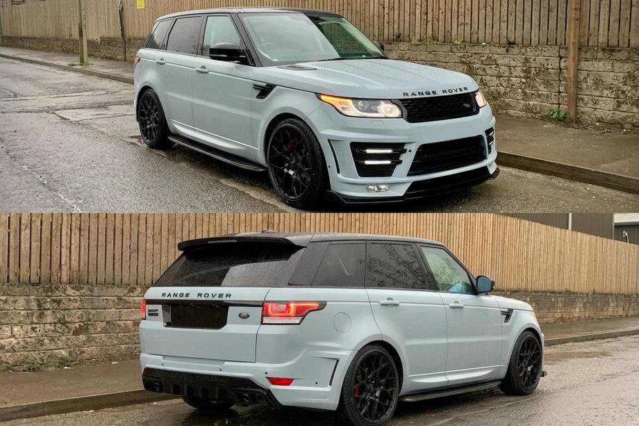Range Rover Sport 2014–2022 Virsbūves body kit komplekts 2014-2018 (Lumma) Image