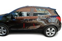 Opel Mokka 2012–2021 Durvju līstes Tit-designs (nerūsējošais tērauds) foto 1
