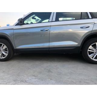 Durvju moldings Carmos platais (nerūsējošais tērauds) Skoda Kodiaq 2016–2023 foto 2