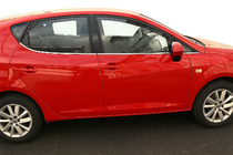 Seat Ibiza 2010–2017 Ārējās logu apdares līstes (nerūsējošais tērauds) foto 1