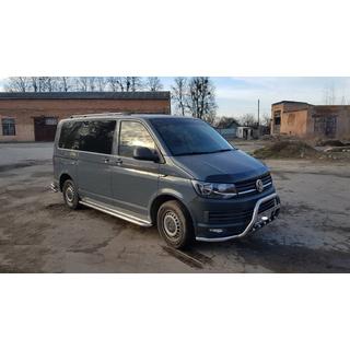 Sānu pakāpieni Premium (2 gab., nerūsējošais tērauds) Volkswagen T6 2015–2024 foto 1