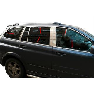 Pilns logu rāmju apdares komplekts (nerūsējošais tērauds) SsangYong Kyron 2005–2014
