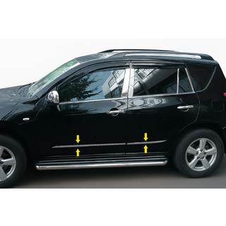 Durvju moldings (nerūsējošais tērauds) Toyota Rav 4 2006–2013 foto 3