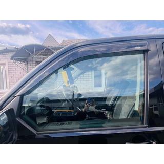 Logu vēja deflektori (2 gab., Niken) Volkswagen T5 Transporter 2003–2010 foto 2