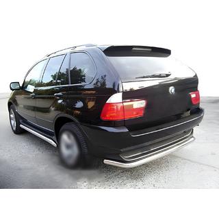 Aizmugurējais aizsargstienis Special (nerūsējošais tērauds) BMW X5 E53 1999–2006
