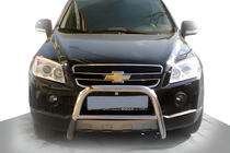 Chevrolet Captiva 2006–2019 Priekšējais aizsargstienis WT005 (nerūsējošais tērauds) foto 1