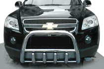 Chevrolet Captiva 2006–2019 Priekšējais aizsargstienis QT006 (nerūsējošais tērauds) foto 1