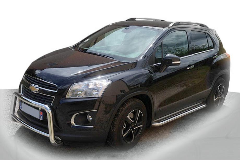 Chevrolet Trax 2012–2023 Priekšējais aizsargstienis WT005 (nerūsējošais tērauds) Image