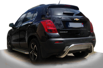 Chevrolet Trax 2012–2023 Aizmugurējais aizsargloks AK007 (nerūsējošais tērauds) foto 1