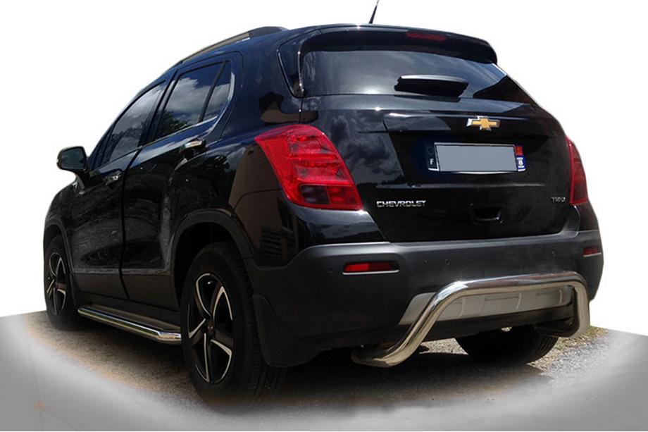 Chevrolet Trax 2012–2023 Aizmugurējais aizsargloks AK007 (nerūsējošais tērauds) Image