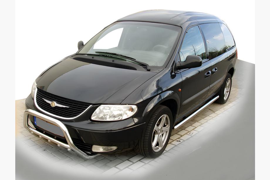 Chrysler Voyager 2001–2007 Priekšējais aizsargloks WT003 (nerūsējošais tērauds) Image