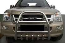 Isuzu D-Max 2011–2019 Priekšējais aizsargstienis QT007 (nerūsējošais tērauds) foto 1