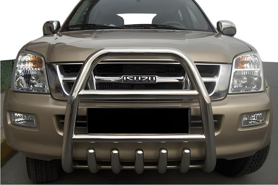 Isuzu D-Max 2011–2019 Priekšējais aizsargstienis QT007 (nerūsējošais tērauds) Image