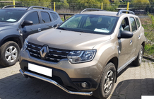 Renault Duster 2008–2017 Priekšējais aizsargstienis ST012 (nerūsējošais tērauds) foto 2