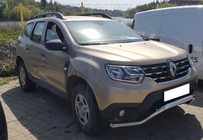 Renault Duster 2008–2017 Priekšējais aizsargstienis ST012 (nerūsējošais tērauds) foto 3
