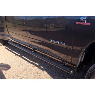 Standarta sānu trubas (2 gab., nerūsējošais tērauds) Dodge RAM (DT) 2018– foto 3