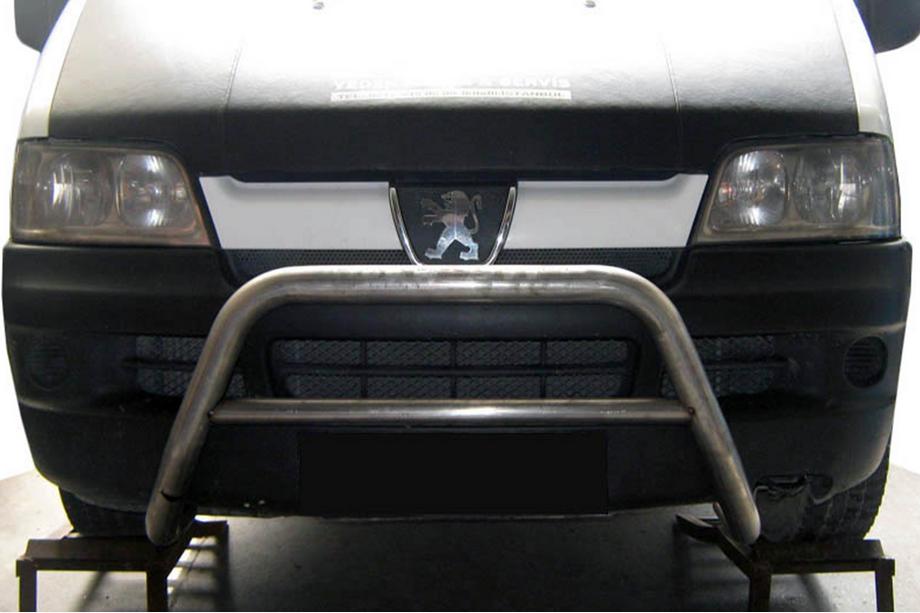 Citroen Jumper 1995–2006 Priekšējais aizsargstienis WT005 (nerūsējošais tērauds) Image