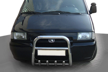 Citroen Jumpy 1996–2007 Priekšējais aizsargstienis (bullbar) QT006 (nerūsējošais tērauds) foto 1